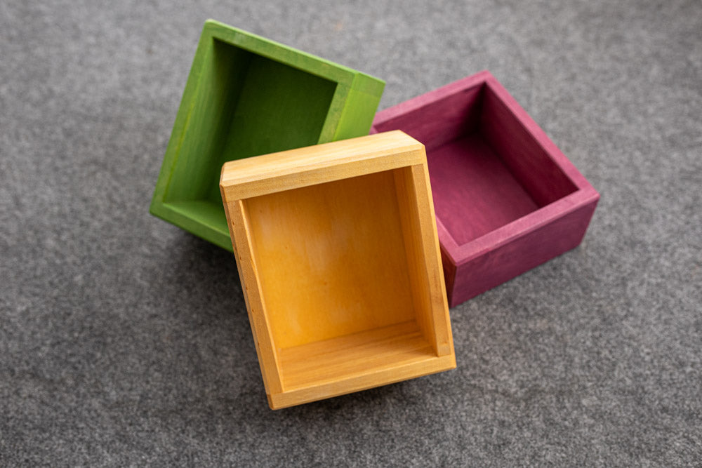 Kleine Kiste aus Pappelholz